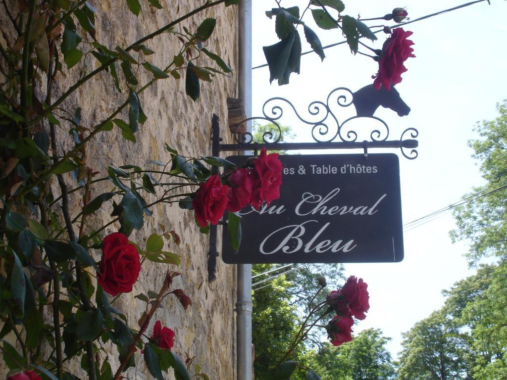 Au Cheval Bleu Bed and Breakfast Fontenay-près-Vézelay Esterno foto
