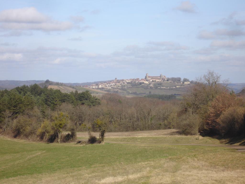 Au Cheval Bleu Bed and Breakfast Fontenay-près-Vézelay Esterno foto